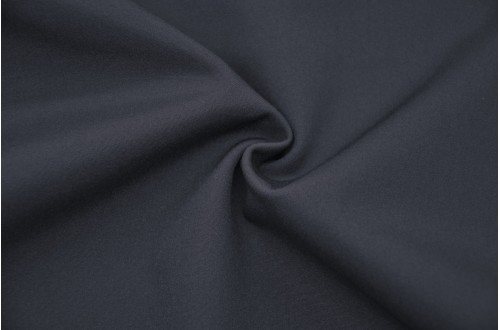 Ткань курточная Софтшелл, цвет "Темно-серый графит"